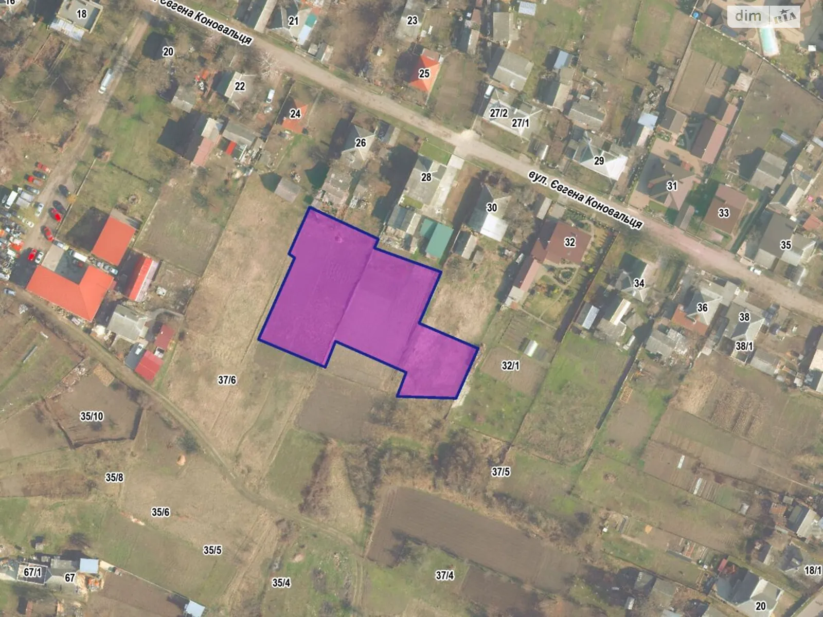 Продається земельна ділянка 0.2628 соток у Черкаській області, цена: 3216100 грн - фото 1