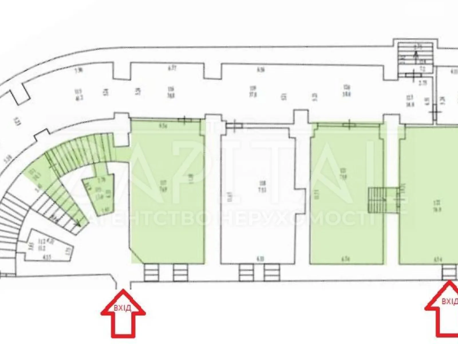 Сдается в аренду офис 240 кв. м в бизнес-центре, цена: 7221 $ - фото 1