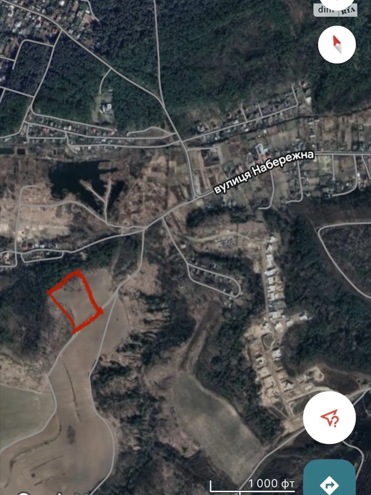 ул. Набережная вулиця Ходосовка (Обухов), цена: 299200 $ - фото 1