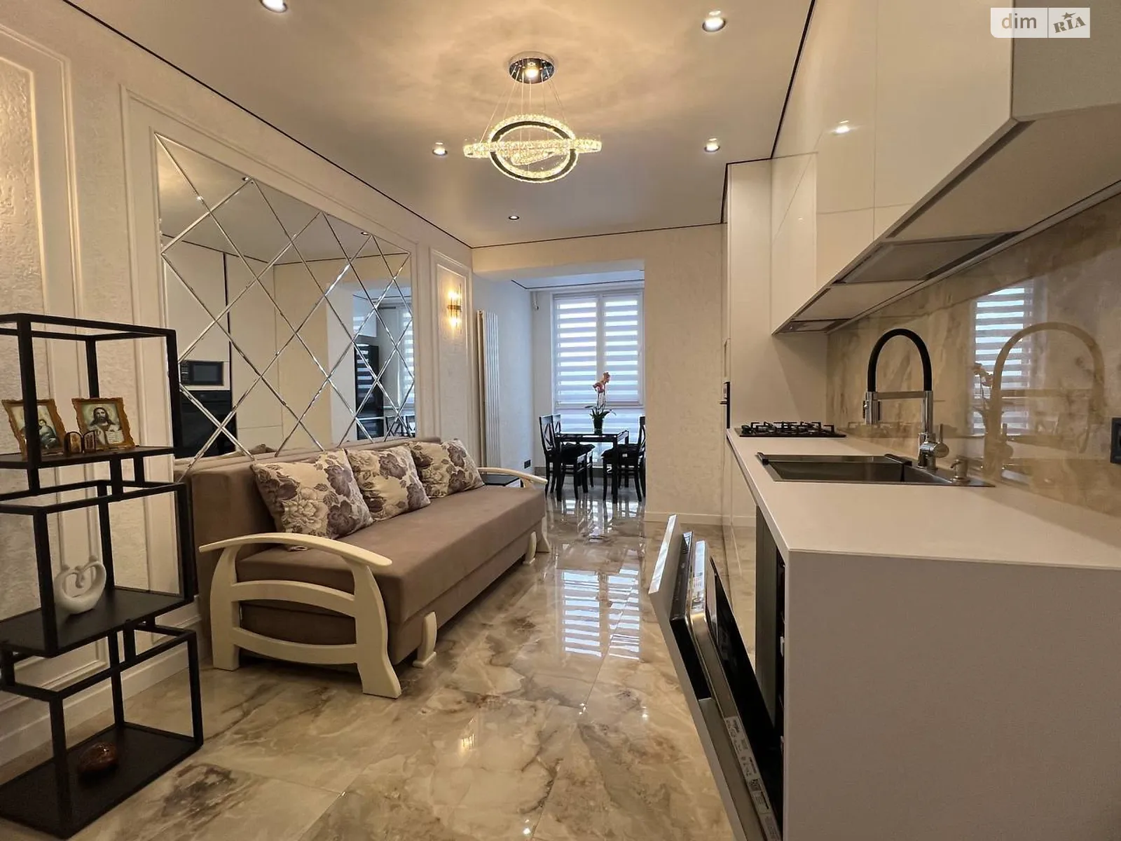 Здається в оренду 1-кімнатна квартира 49 кв. м у, цена: 19000 грн - фото 1