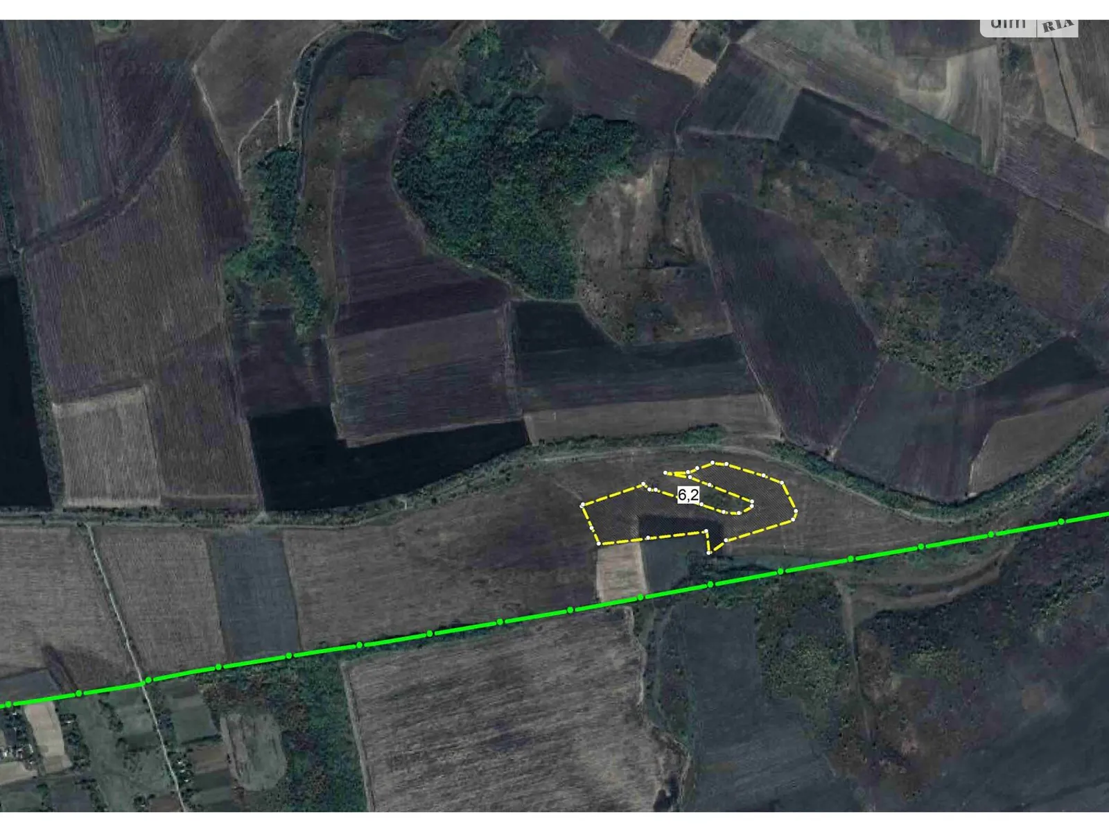 Здається в оренду земельна ділянка 6.2104 соток у Одеській області, цена: 14159 грн - фото 1