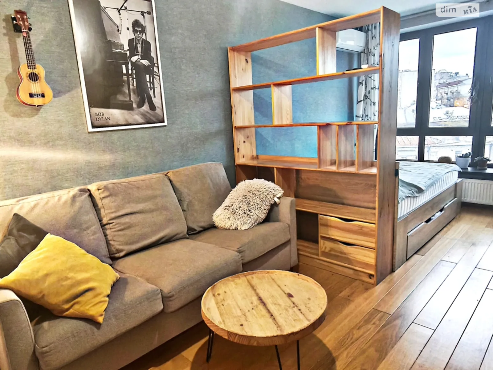 Здається в оренду 1-кімнатна квартира 34.5 кв. м у Києві, вул. Саксаганського, 54/56 - фото 1