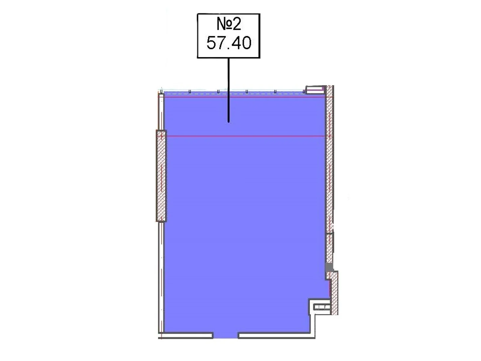 Продается офис 111.71 кв. м в бизнес-центре, цена: 184322 $ - фото 1