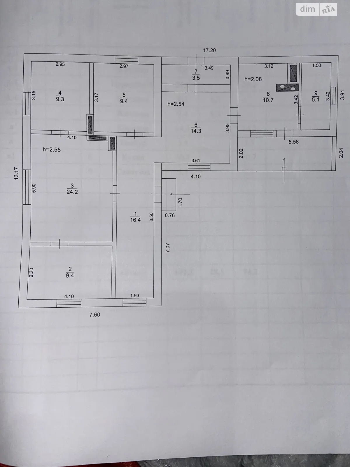 Продается одноэтажный дом 158.9 кв. м с мансардой, цена: 25000 $ - фото 1