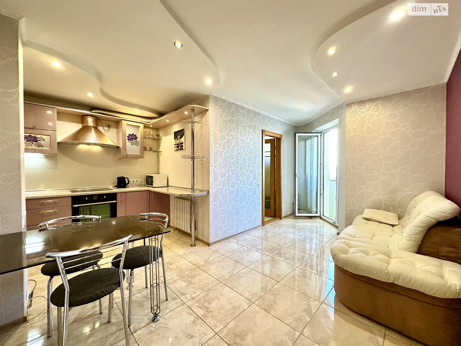 Сдается в аренду 2-комнатная квартира 65.8 кв. м в Днепре, просп. Мира, 3 - фото 1