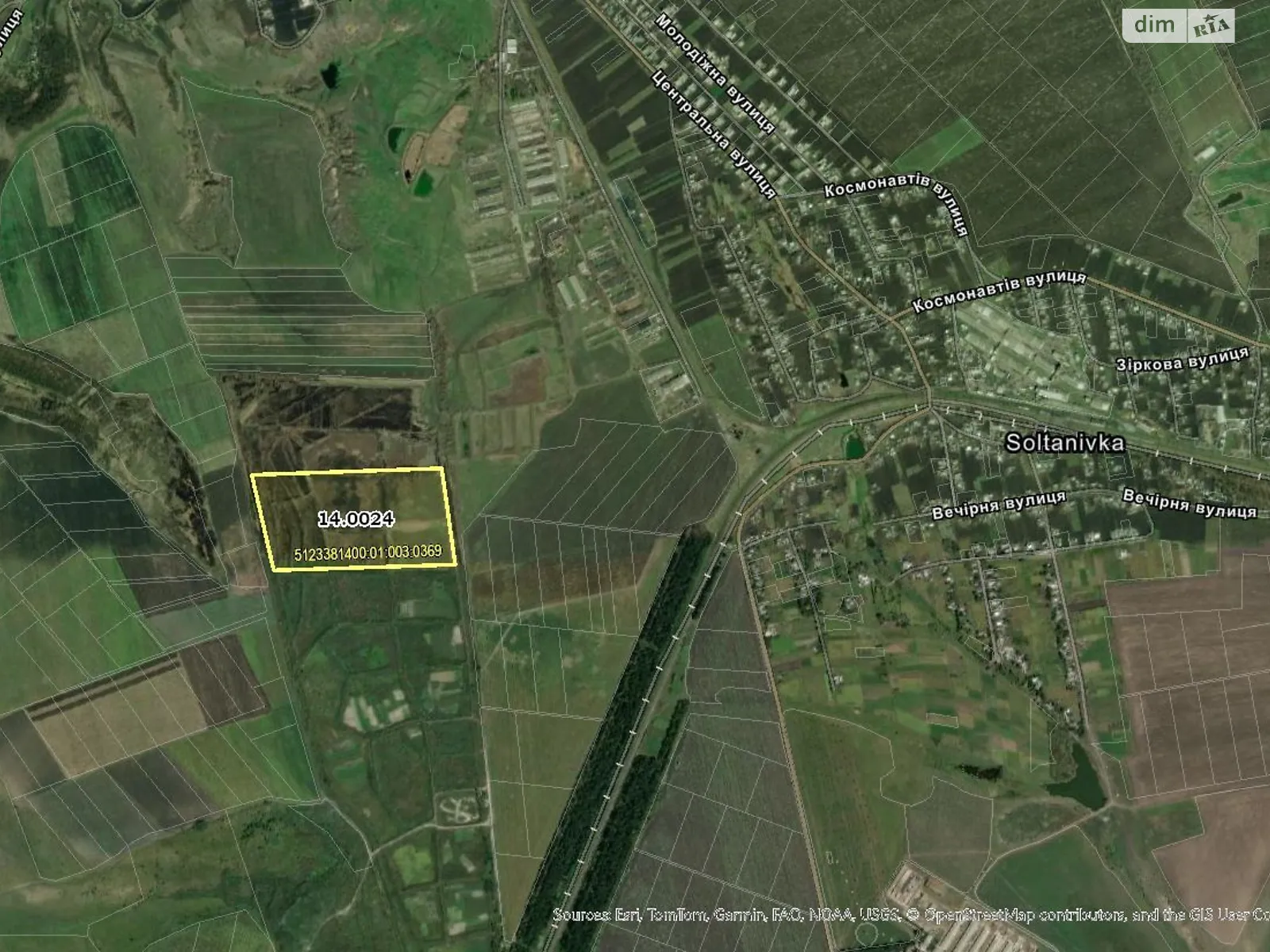 Здається в оренду земельна ділянка 14.0024 соток у Одеській області, цена: 77394 грн - фото 1