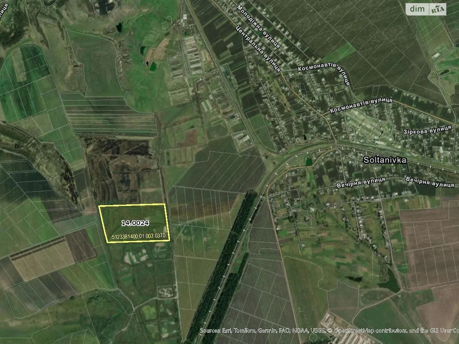 Здається в оренду земельна ділянка 14.0024 соток у Одеській області, цена: 78983 грн - фото 1