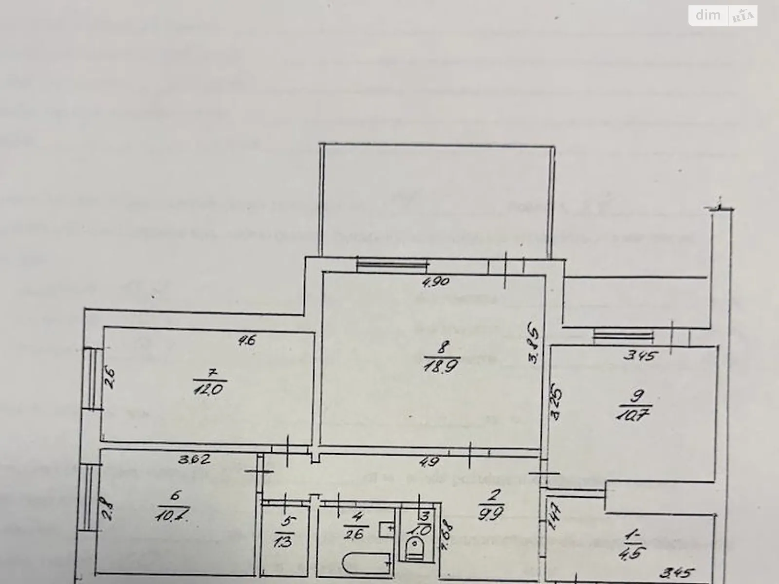 Продается 3-комнатная квартира 78.9 кв. м в Черкассах, ул. Защитников Азовстали(Смирнова Сержанта), 3 - фото 1