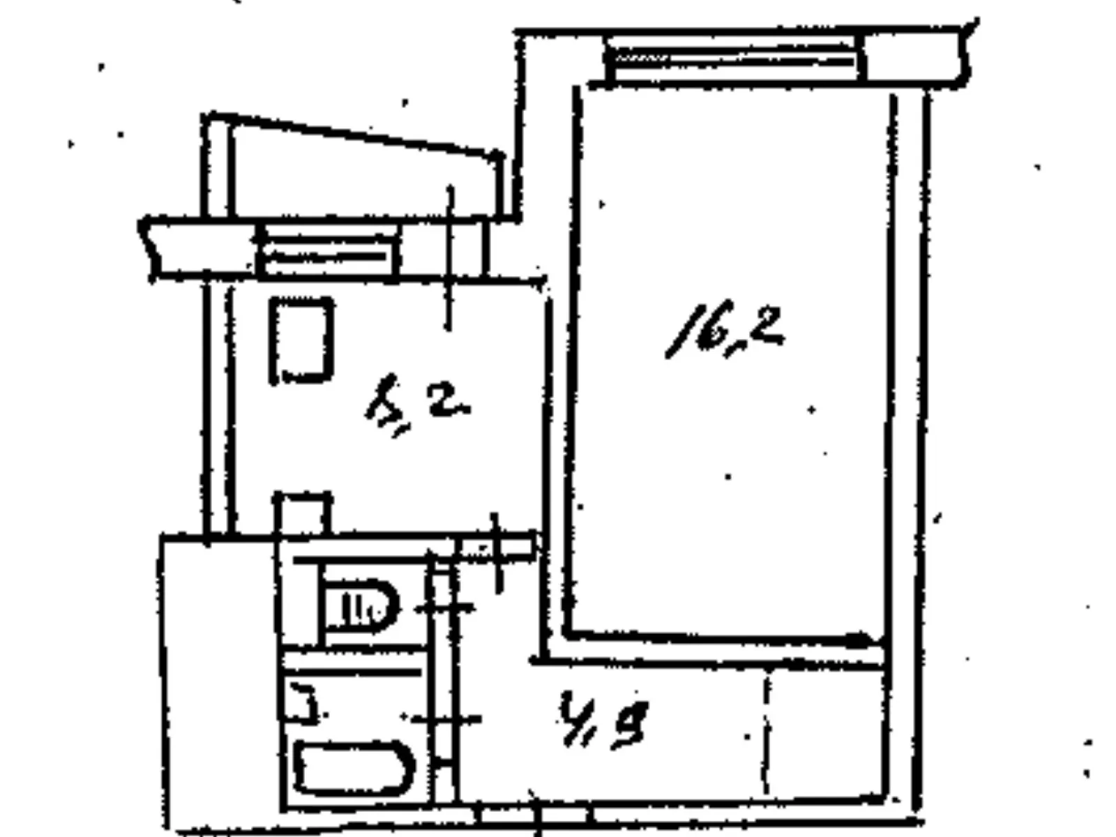Продается 1-комнатная квартира 33.5 кв. м в Киеве, ул. Героев Днепра, 38Г - фото 1