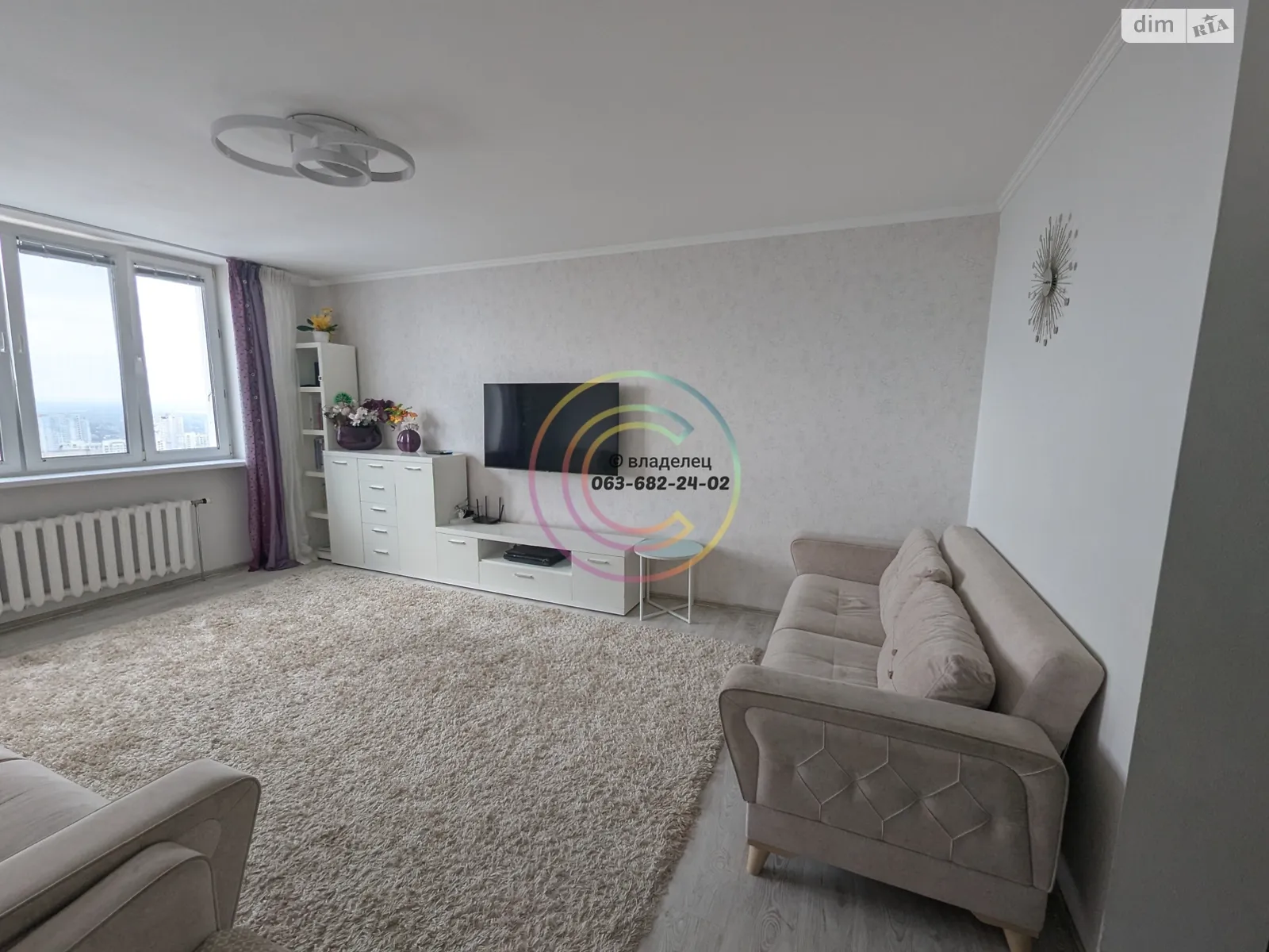 Продається 3-кімнатна квартира 107.4 кв. м у Києві, вул. Срібнокільська, 1 - фото 1