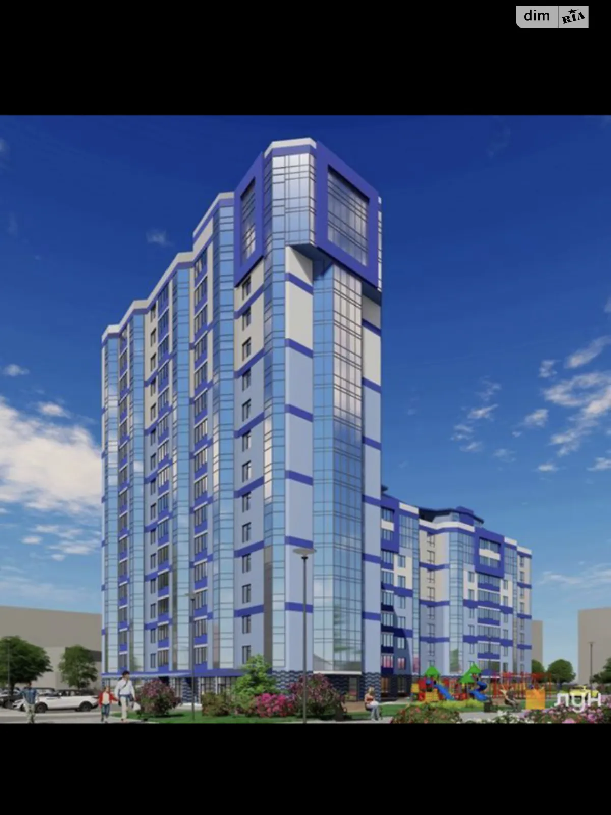 1-комнатная квартира 40.2 кв. м в Тернополе, бул. Кулиша Пантелеймона - фото 1