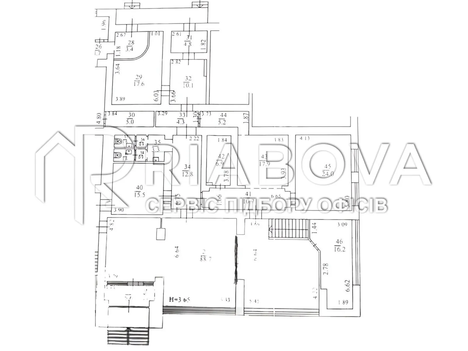 Здається в оренду приміщення вільного призначення 365 кв. м в 2-поверховій будівлі, цена: 216999 грн - фото 1