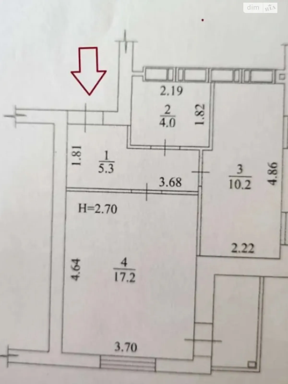 Продається 1-кімнатна квартира 40.05 кв. м у Харкові, вул. Шевченка, 8А - фото 1