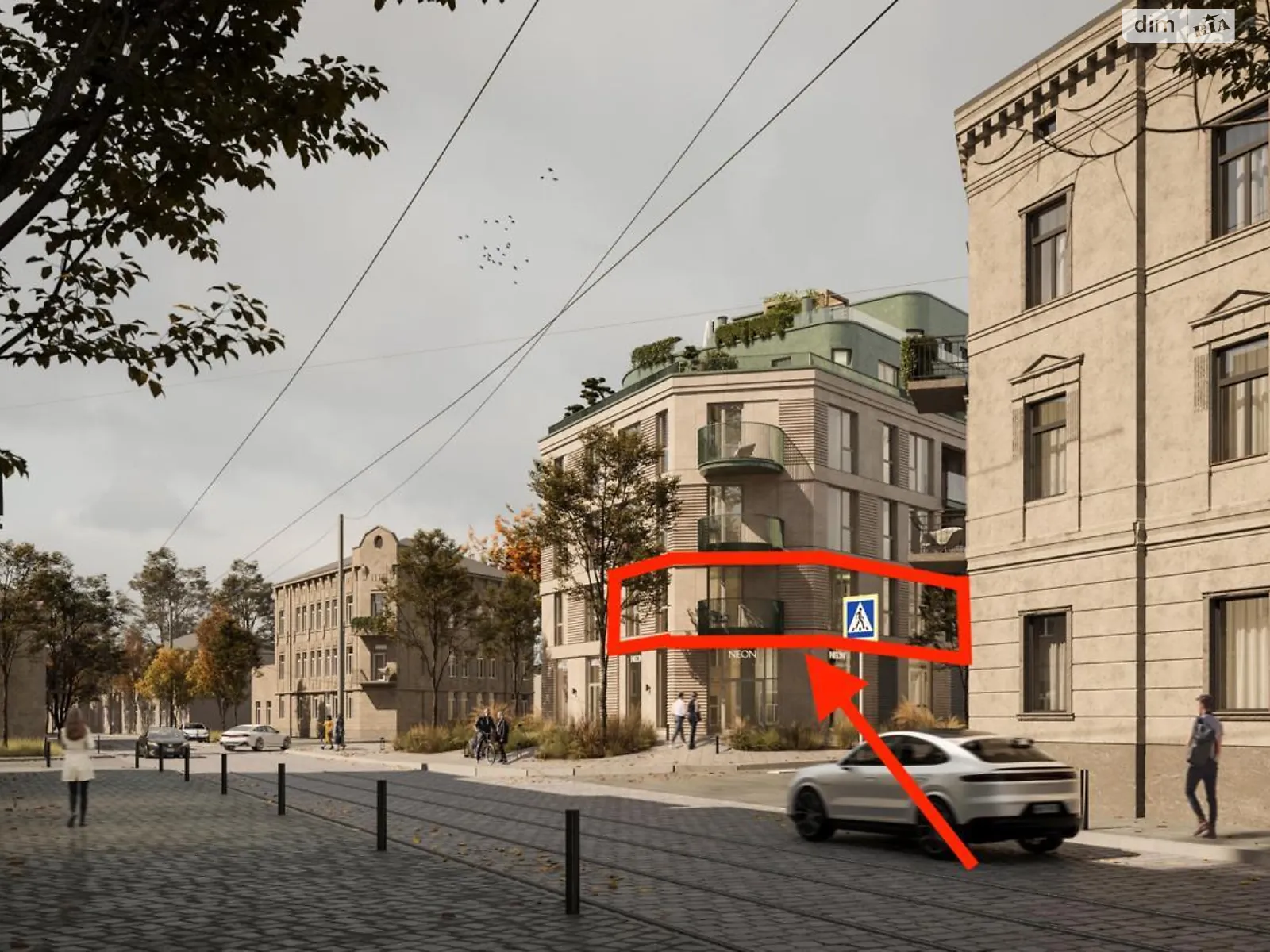 Продається приміщення вільного призначення 89 кв. м в 6-поверховій будівлі, цена: 212000 $ - фото 1