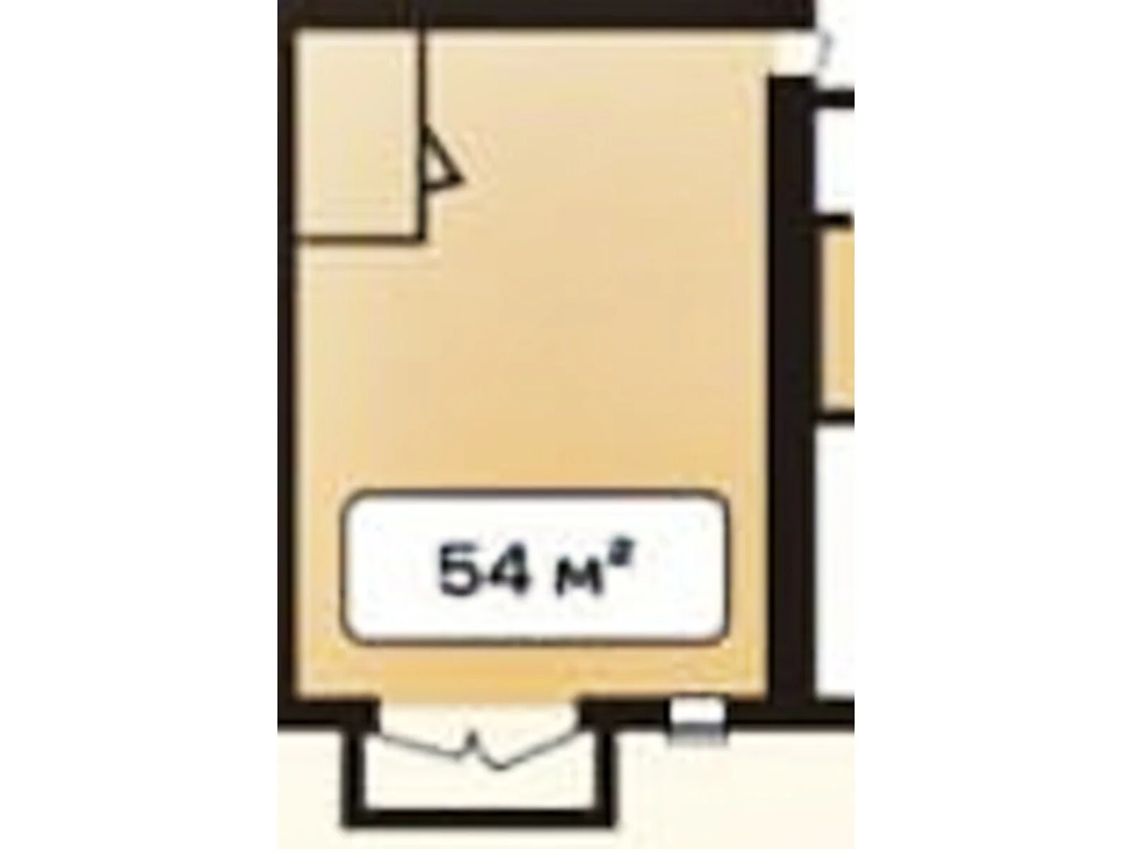 Продается 2-комнатная квартира 54 кв. м в Хмельницком, ул. 4-й проезд Ровный(Лесная), 12/1В - фото 1