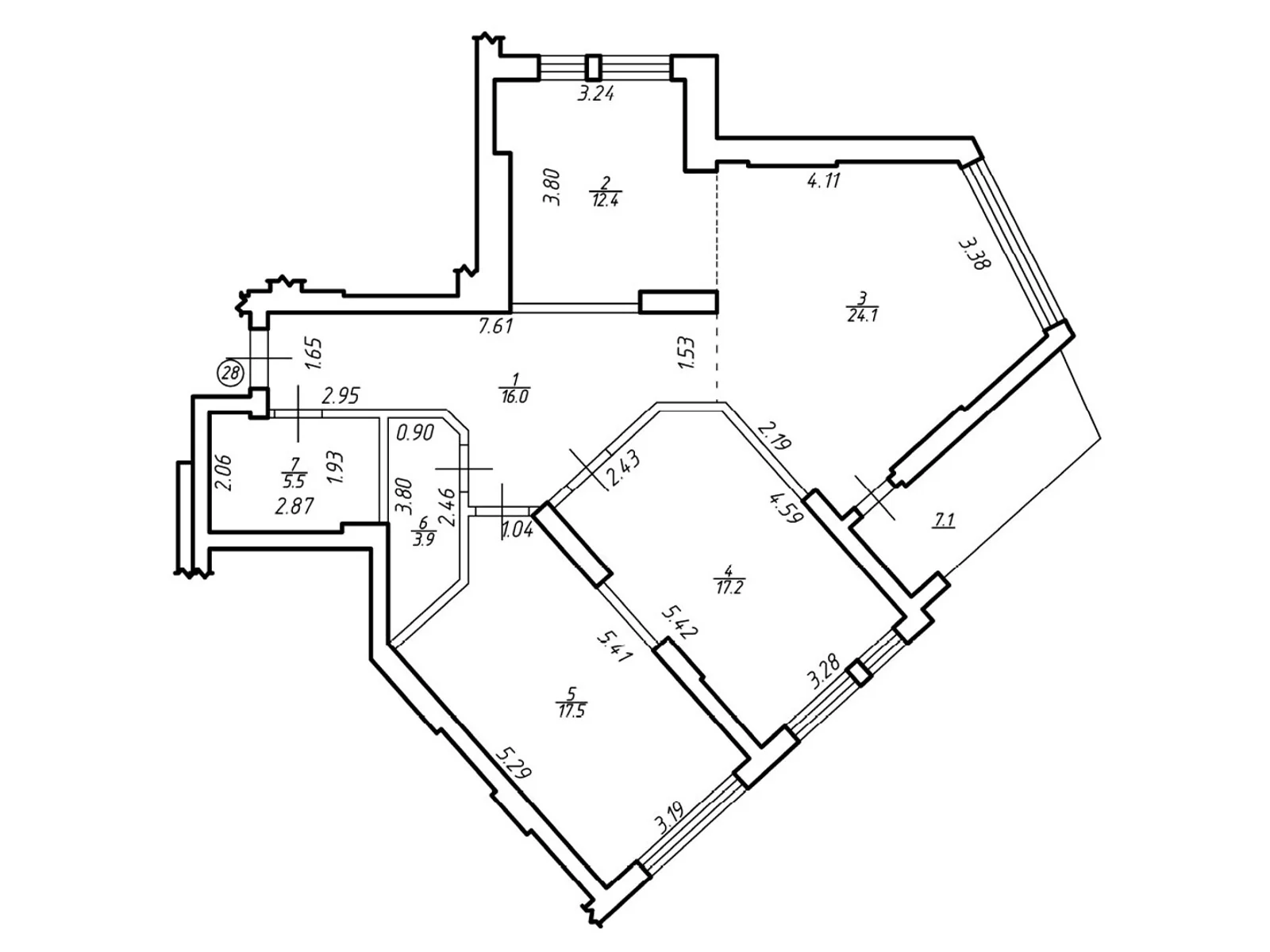 Продается 3-комнатная квартира 98.7 кв. м в Львове, цена: 134232 $ - фото 1
