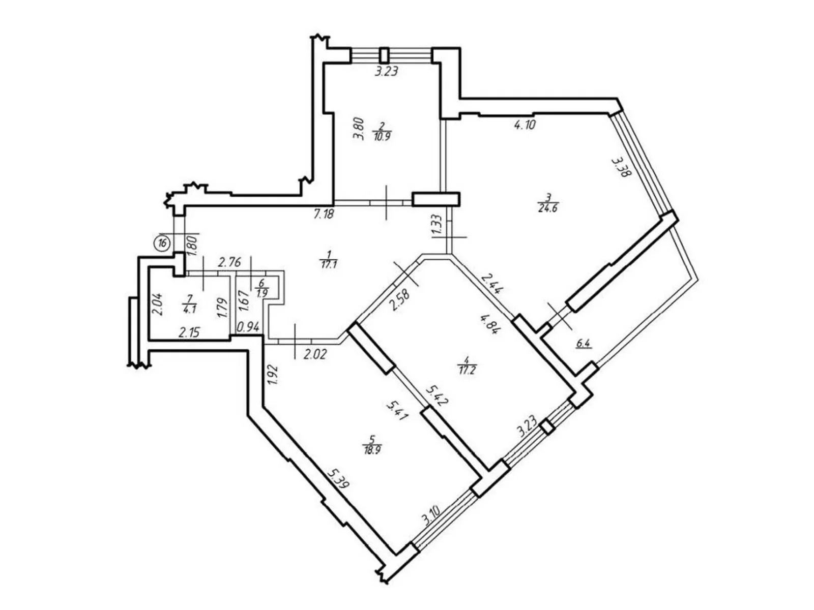 Продается 3-комнатная квартира 96.6 кв. м в Львове, ул. Под Голоском - фото 1