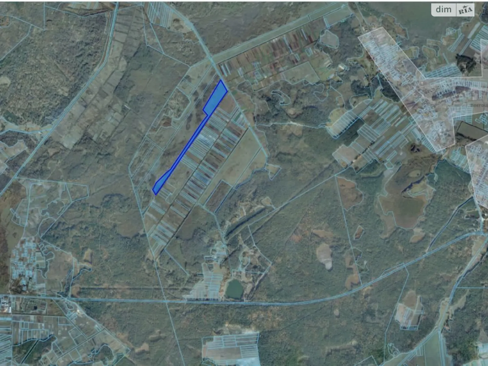 Здається в оренду земельна ділянка 15.3458 соток у Волинській області, цена: 48566 грн - фото 1