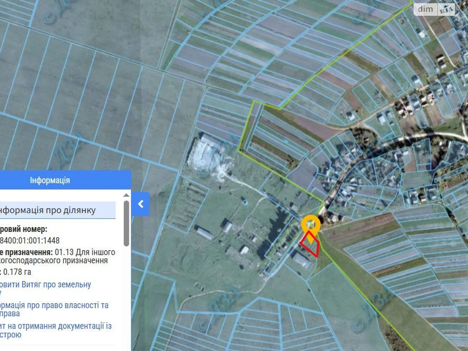 Сдается в аренду земельный участок 0.178 соток в Тернопольской области, цена: 2848 грн - фото 1