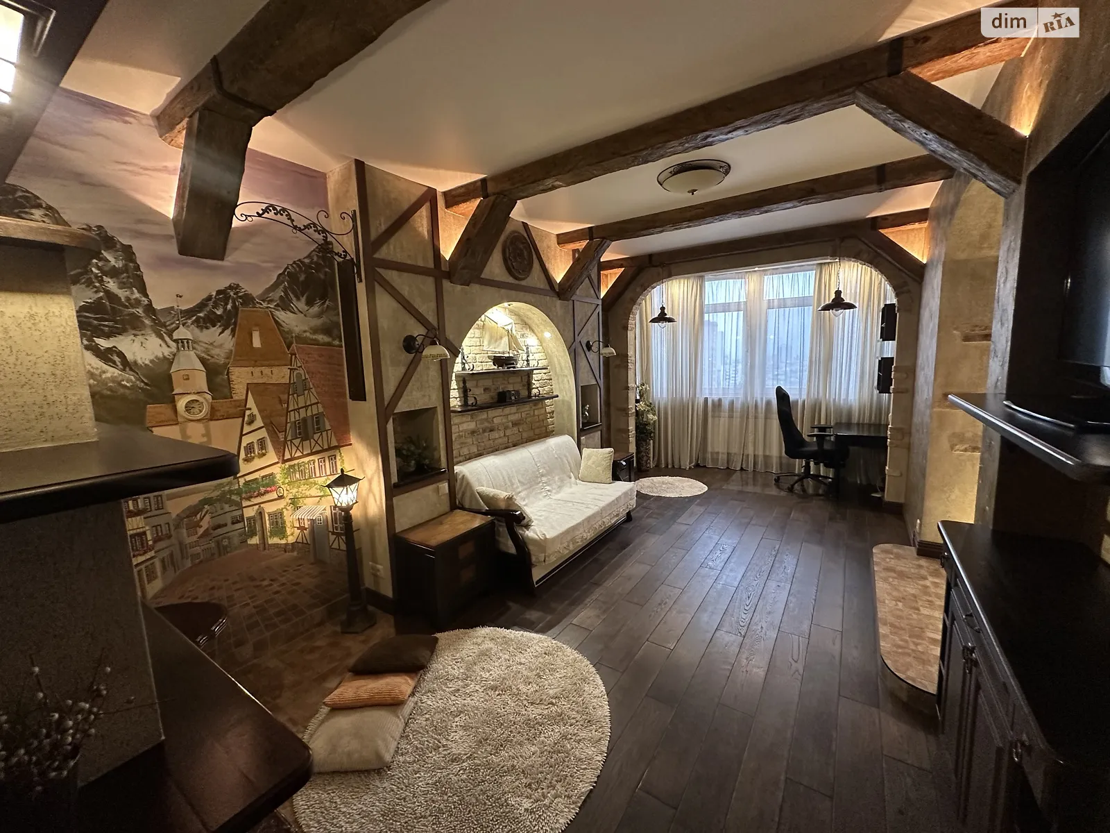 Продается 1-комнатная квартира 46 кв. м в Киеве, ул. Дмитриевская, 80 - фото 1