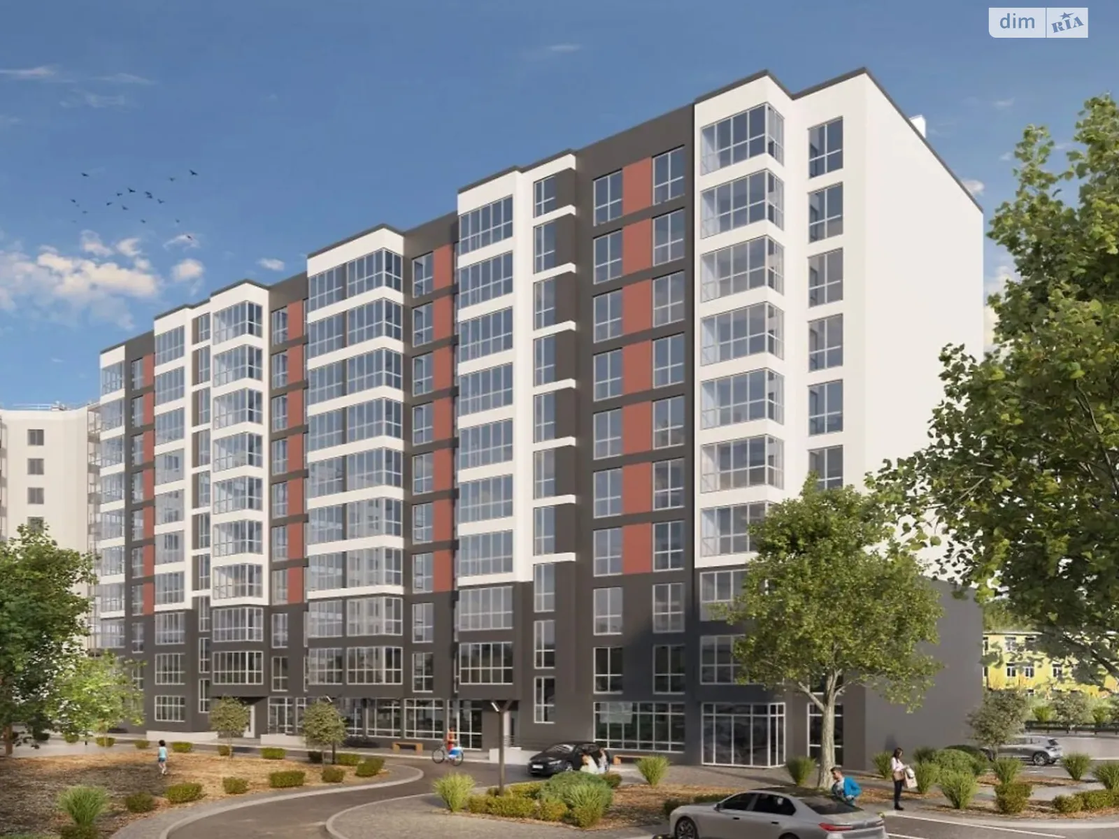 Продается 1-комнатная квартира 48.37 кв. м в Винниках, ул. Винная Гора, 7 - фото 1