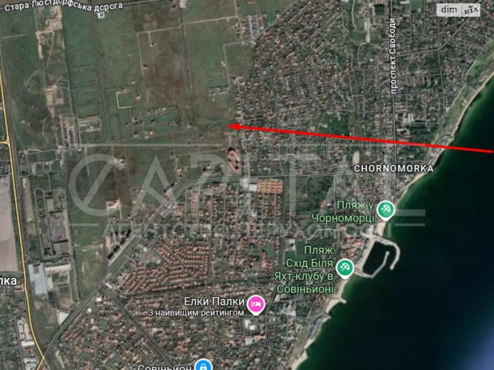 Продается земельный участок 8.8 соток в Одесской области, цена: 139000 $ - фото 1