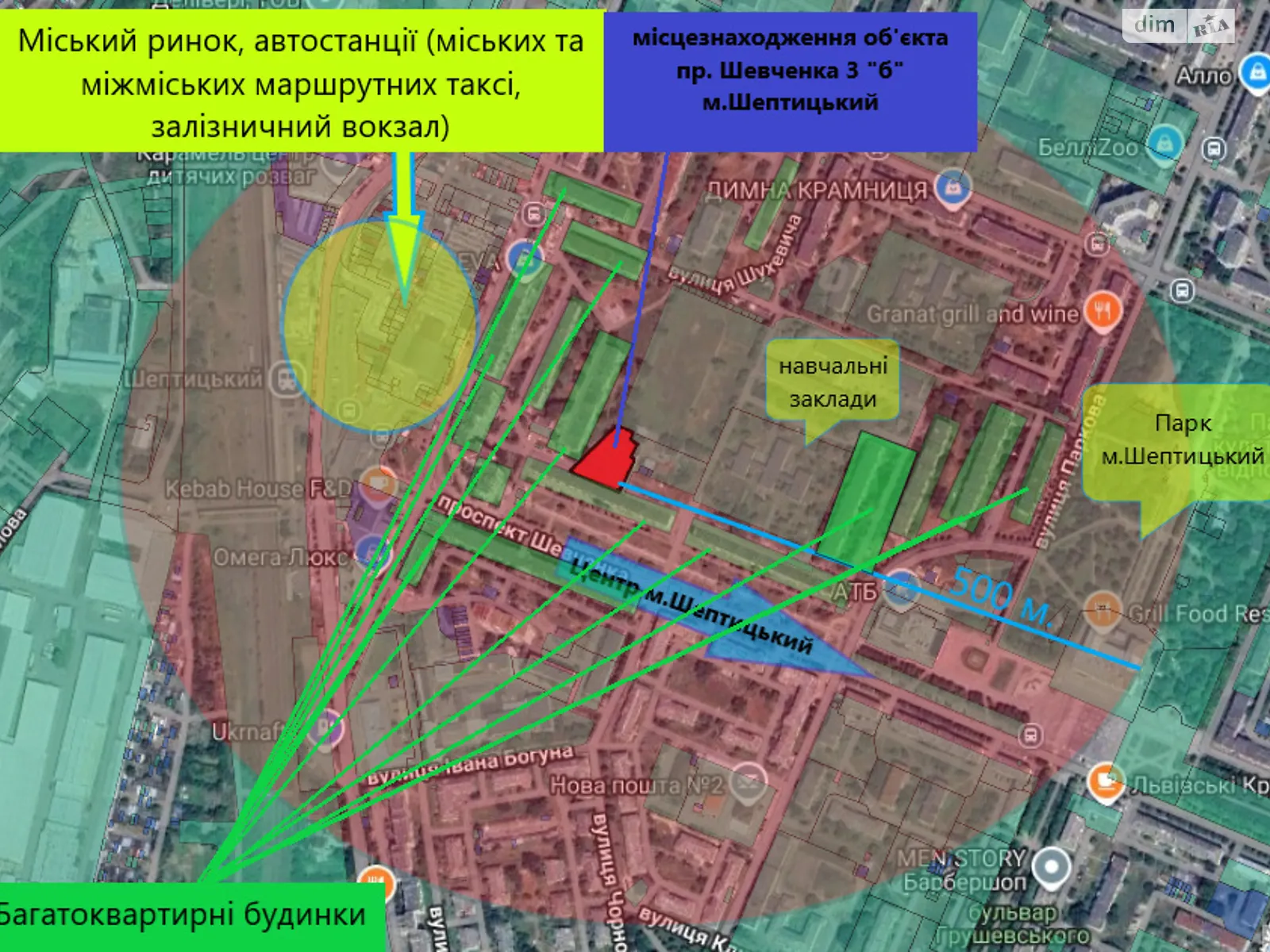 Продается помещения свободного назначения 1080.4 кв. м в 3-этажном здании, цена: 4200000 грн - фото 1