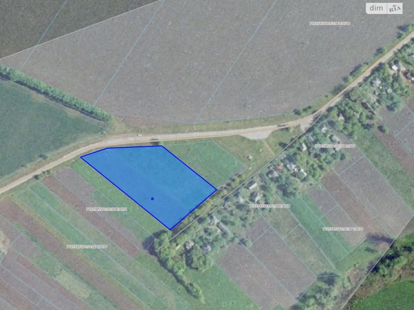 Здається в оренду земельна ділянка 0.8758 соток у Черкаській області, цена: 3665 грн - фото 1