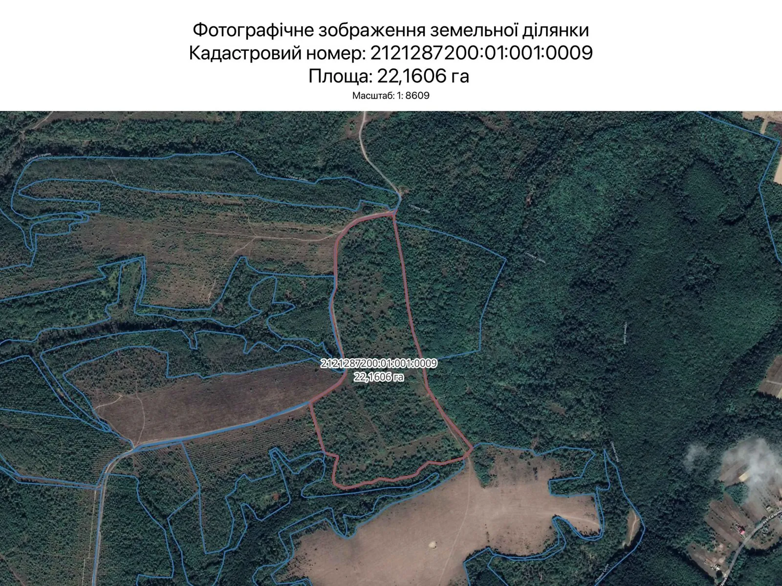 Здається в оренду земельна ділянка 22.1606 соток у Закарпатській області, цена: 99509 грн - фото 1