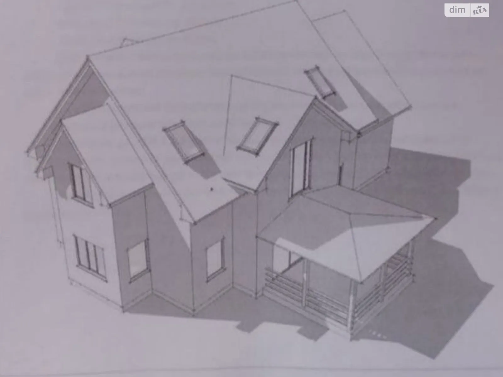 Продается дом на 2 этажа 225 кв. м с камином, цена: 70000 $ - фото 1