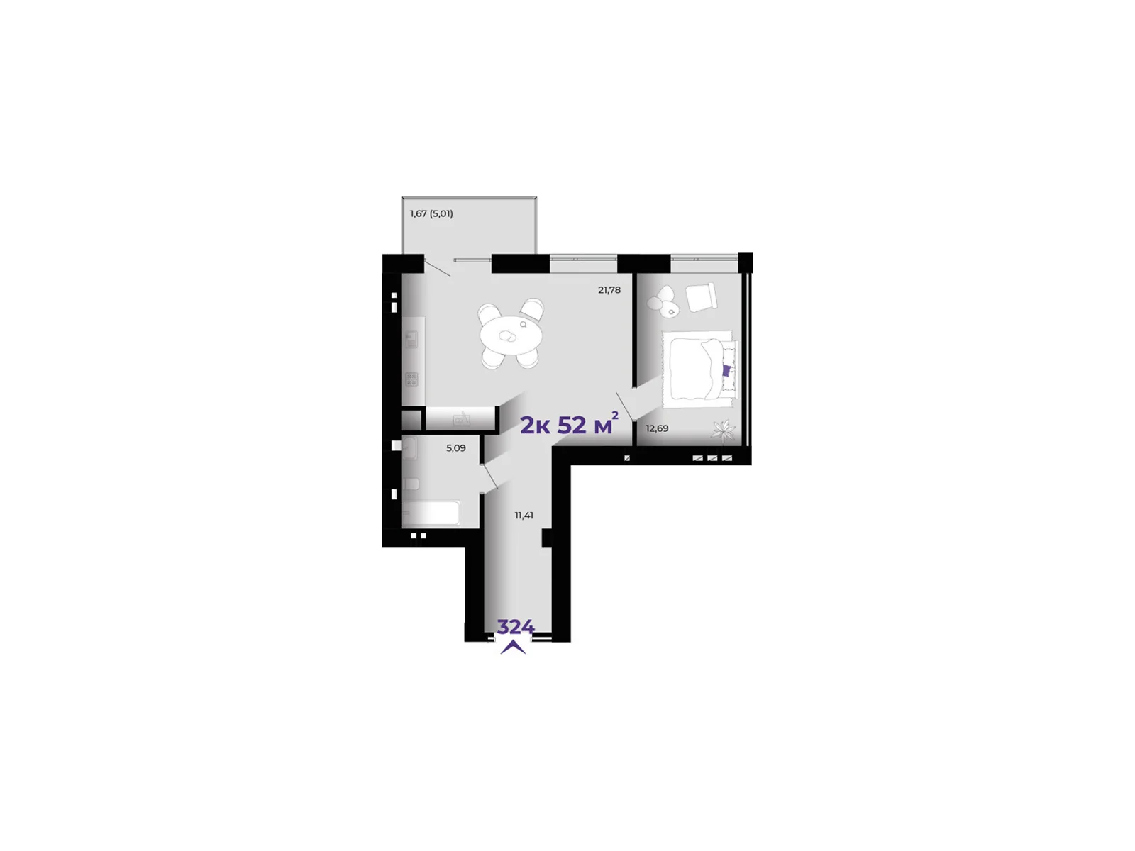 ул. Петлюры Симона, 2 Ивано-Франковск ЖК Prostir - фото 1