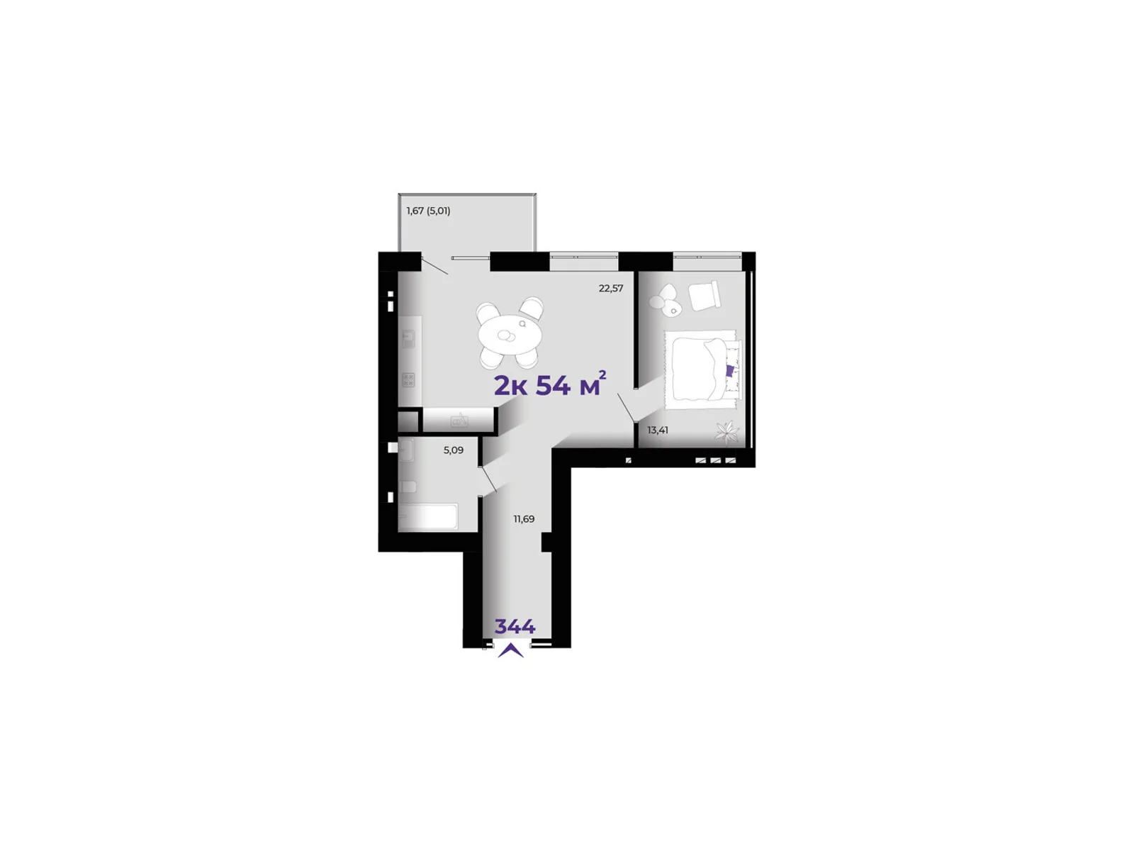 ул. Петлюры Симона, 2 Ивано-Франковск ЖК Prostir - фото 1