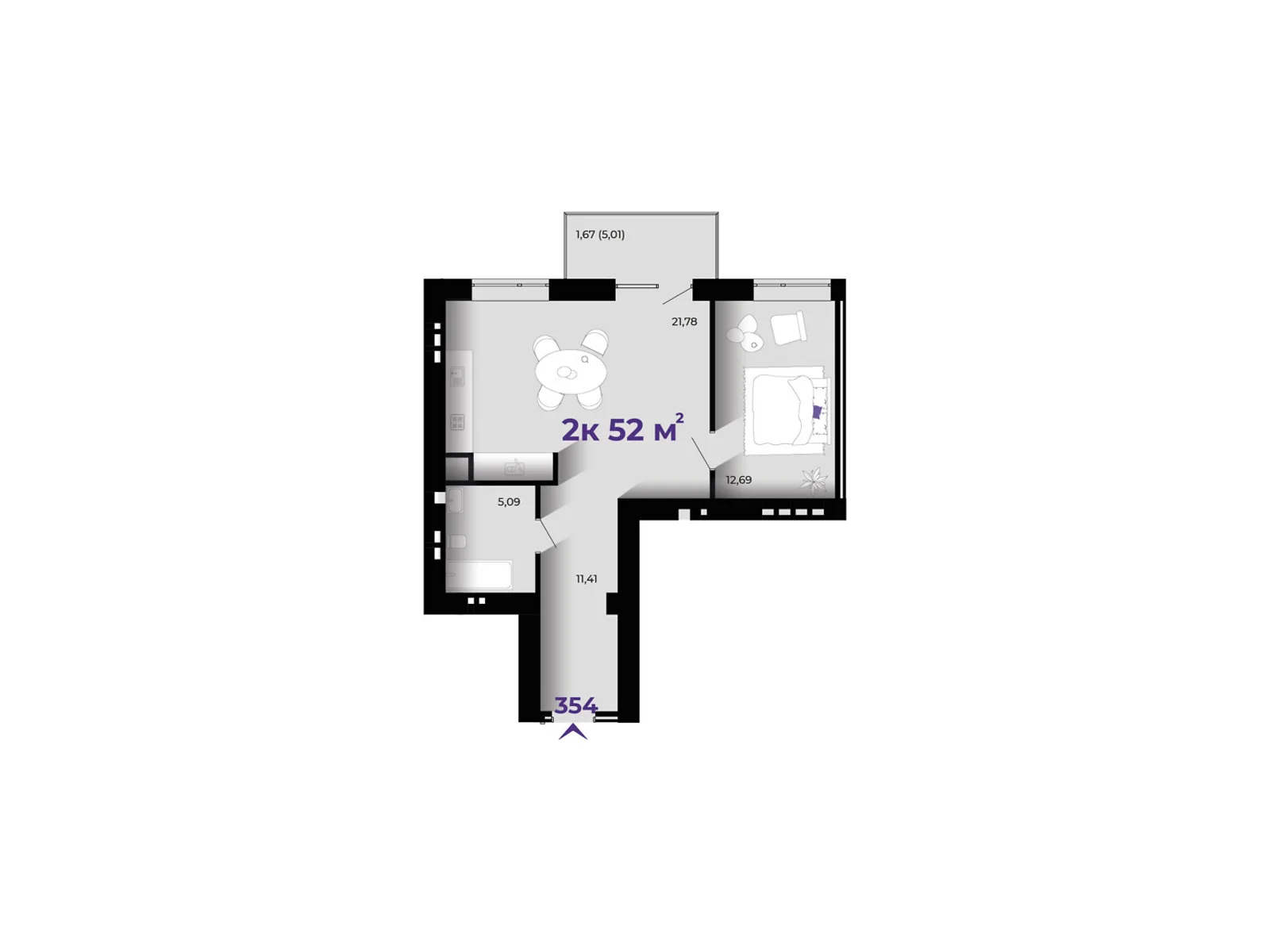 ул. Петлюры Симона, 2 Ивано-Франковск ЖК Prostir - фото 1