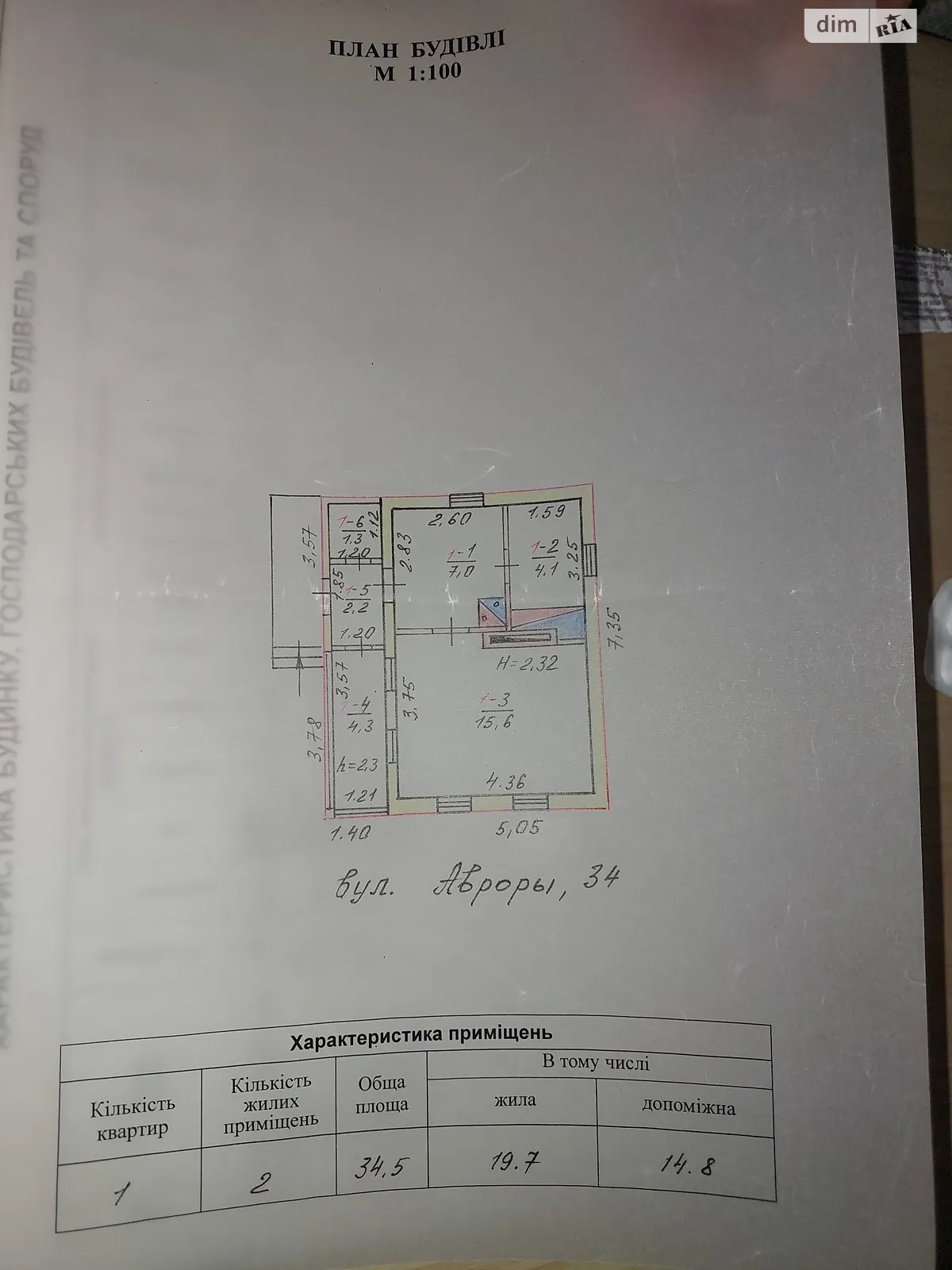 Продается одноэтажный дом 35 кв. м с бассейном, цена: 3000 $ - фото 1