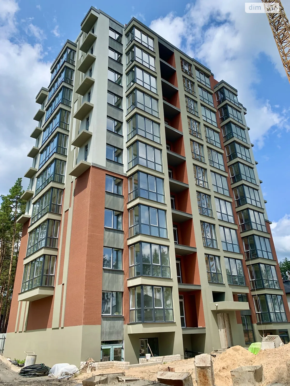 Продается 2-комнатная квартира 58 кв. м в Гостомеле, ул. Соборная, 1 - фото 1