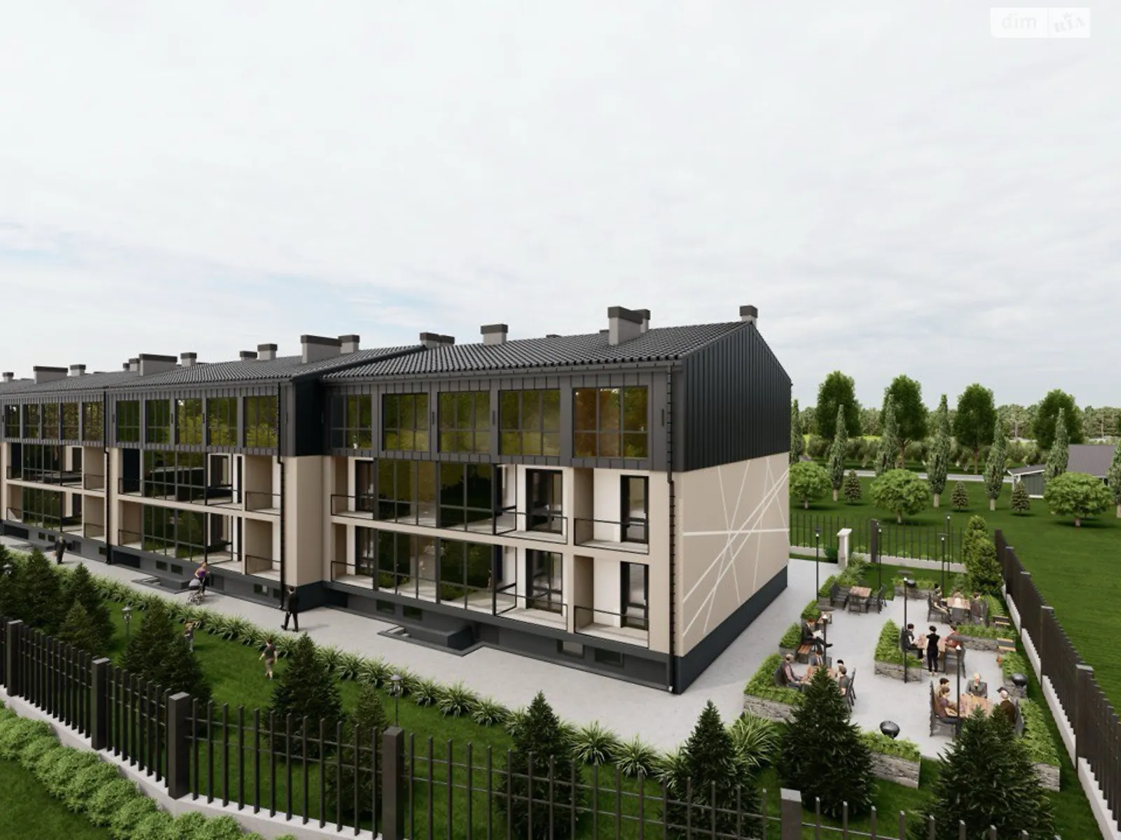 Продається 2-кімнатна квартира 64.2 кв. м у Брюховичах, вул. Бурденка, 18В - фото 1