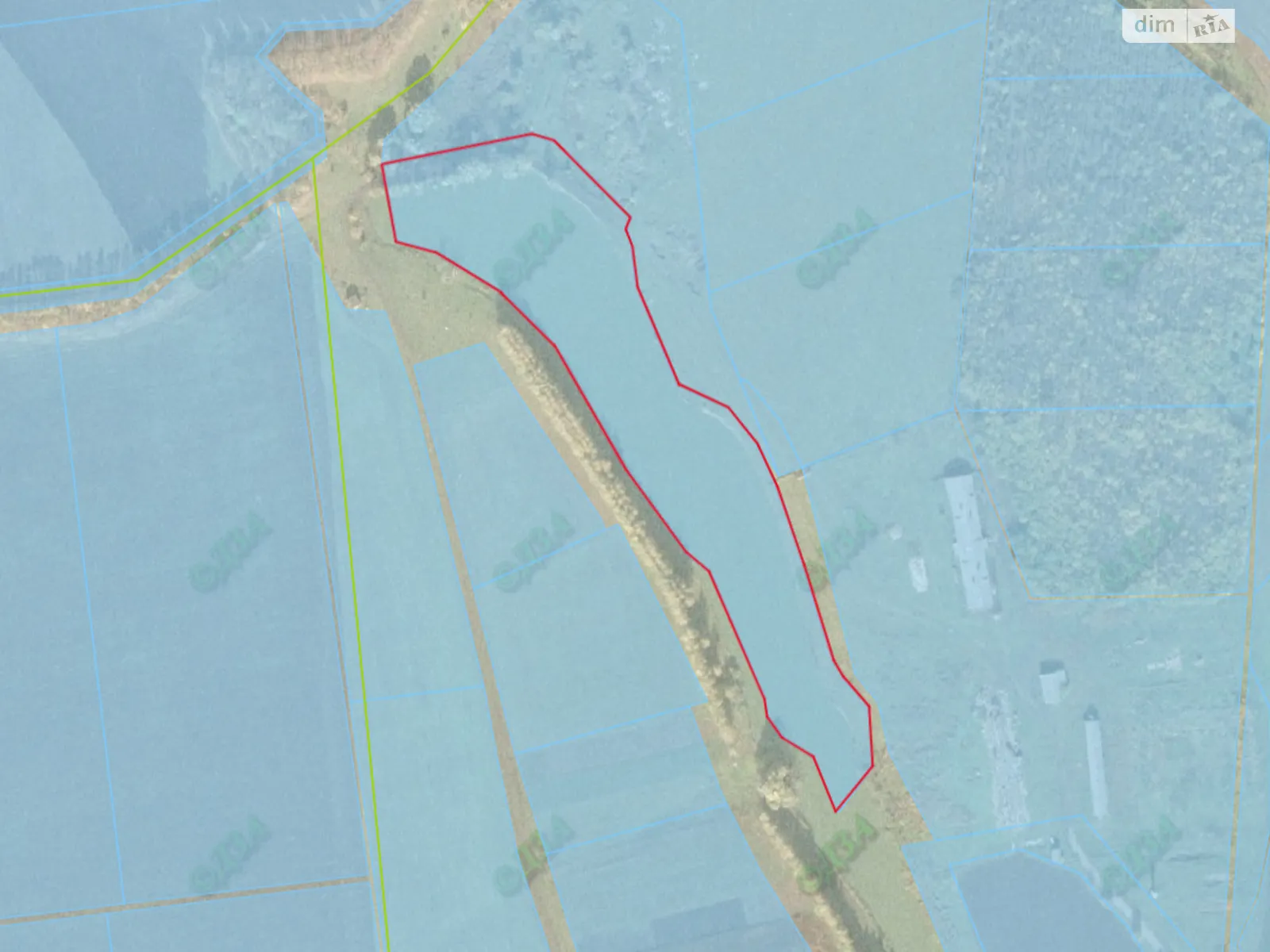Здається в оренду земельна ділянка 3.4591 соток у Полтавській області, цена: 4900 грн - фото 1