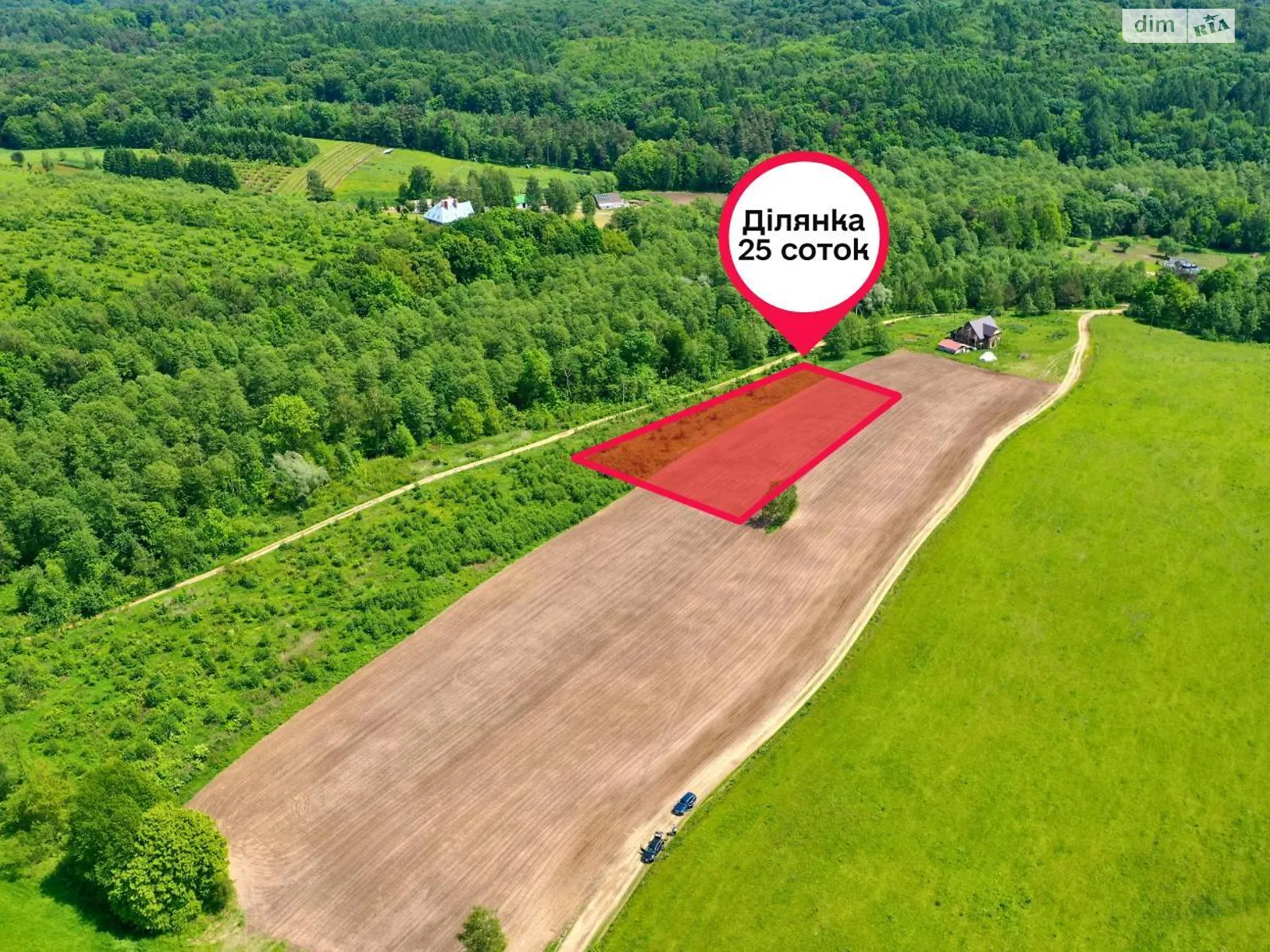 Продается земельный участок 25 соток в Львовской области, цена: 15000 $ - фото 1
