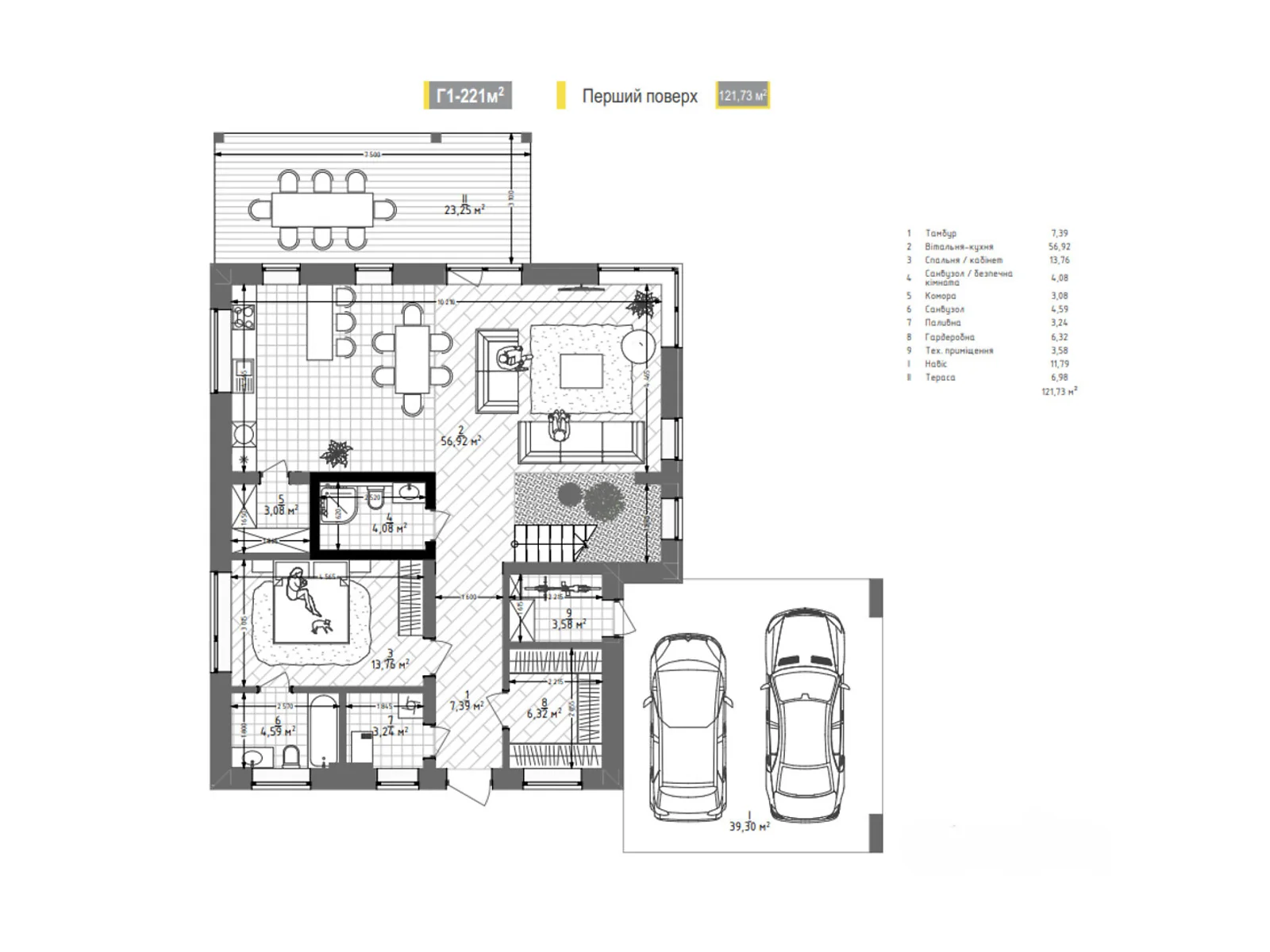 Продается дом на 3 этажа 220 кв. м с садом, цена: 385000 $ - фото 1