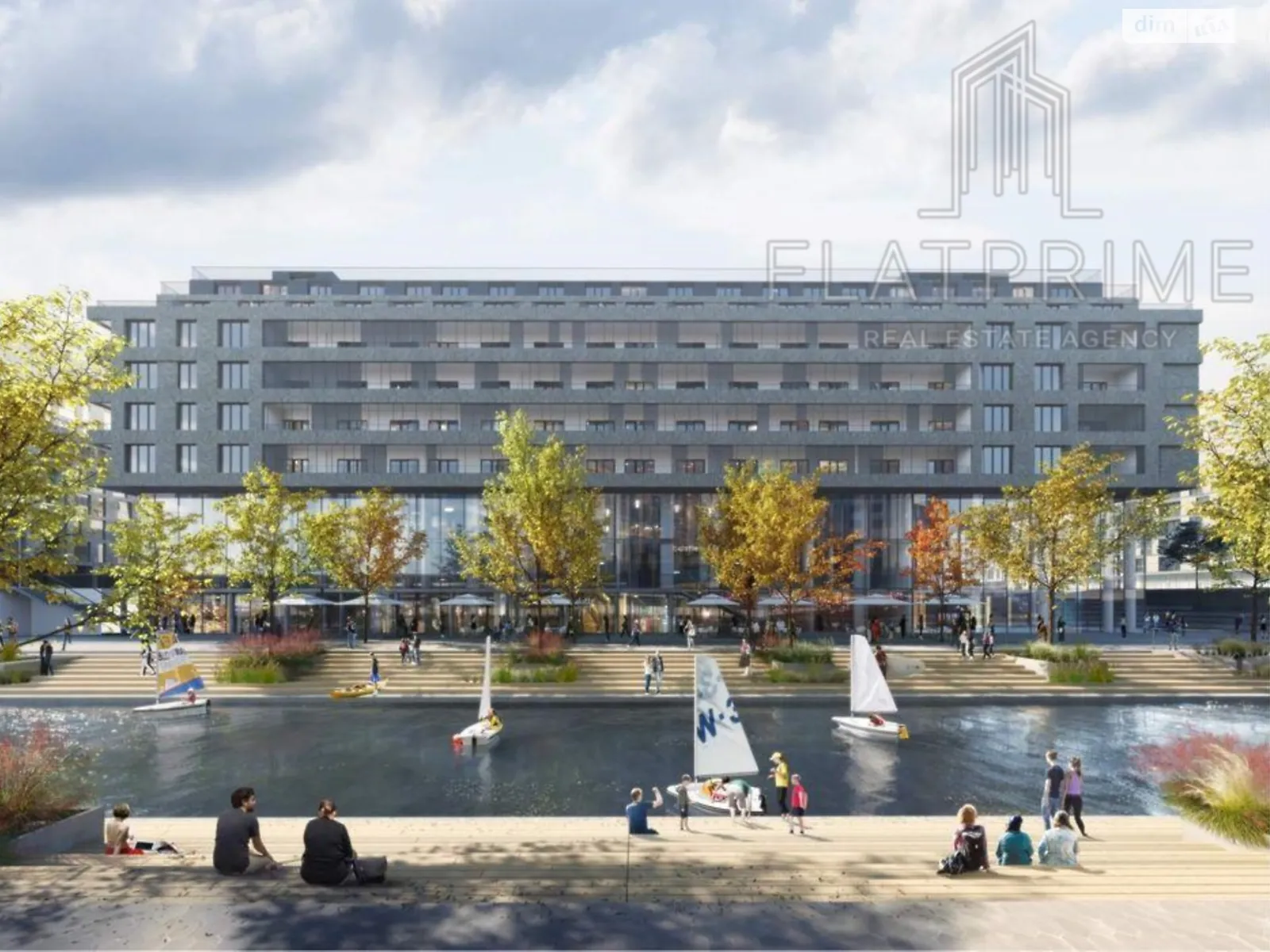 Продается 1-комнатная квартира 55 кв. м в Киеве, ул. Набережно-Рыбальская дорога, 11 - фото 1