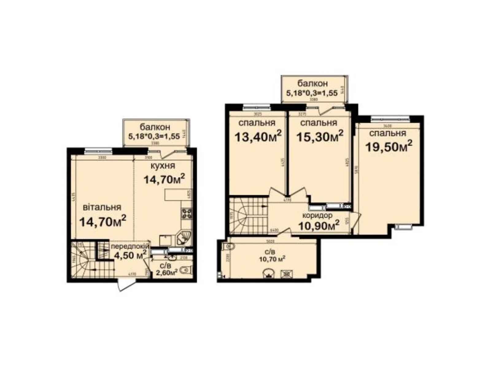 Продается 4-комнатная квартира 109.4 кв. м в Киеве, цена: 155908 $ - фото 1