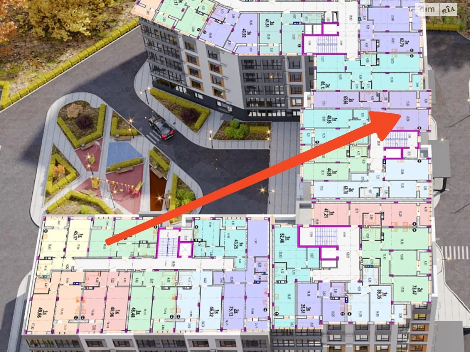 Продается 2-комнатная квартира 40 кв. м в Виннице, ул. Ивана Богуна, 27А - фото 1