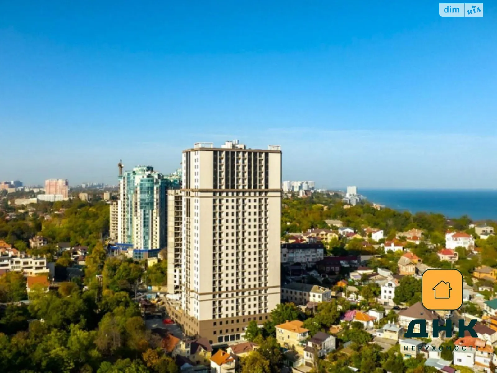 Продається 1-кімнатна квартира 32.5 кв. м у Одесі, вул. Дача Ковалевського, 5 - фото 1