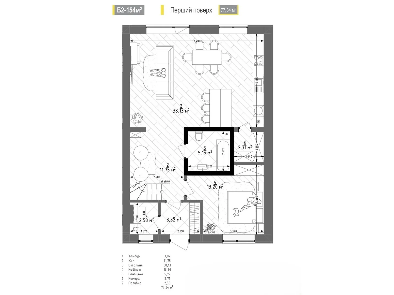 Продается дом на 3 этажа 154 кв. м с гаражом, цена: 235620 $ - фото 1
