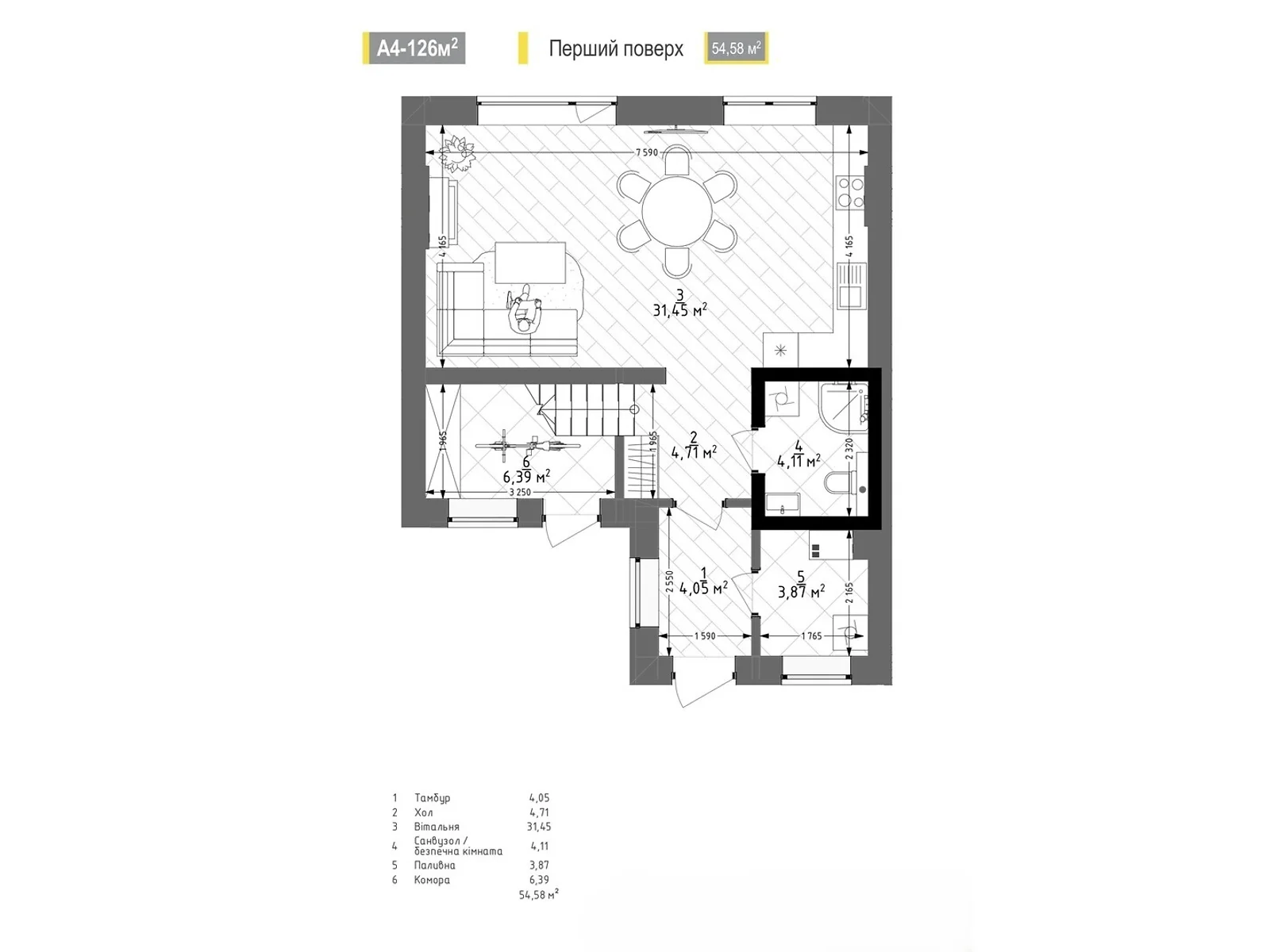 ул. Михаила Грушевского Сокольники КГ Lagom, цена: 163800 $ - фото 1