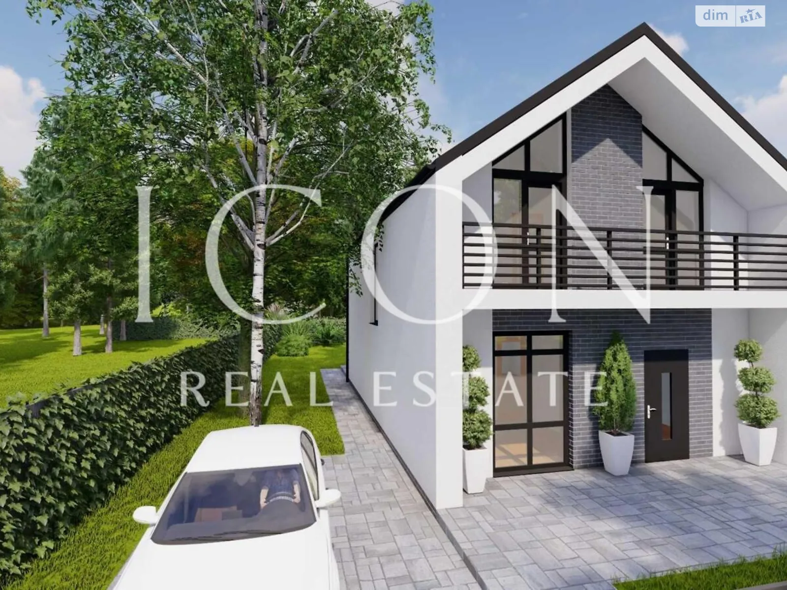 Продается дом на 2 этажа 130 кв. м с камином, цена: 107000 $ - фото 1