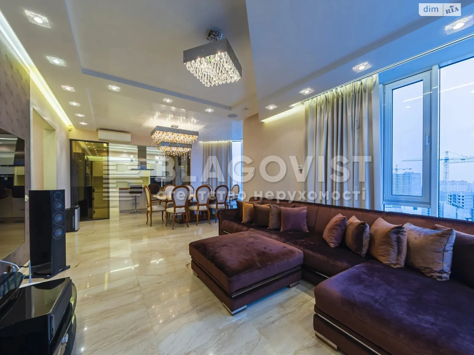 Продается 4-комнатная квартира 165 кв. м в Киеве, ул. Юлии Здановской(Ломоносова), 75А - фото 1