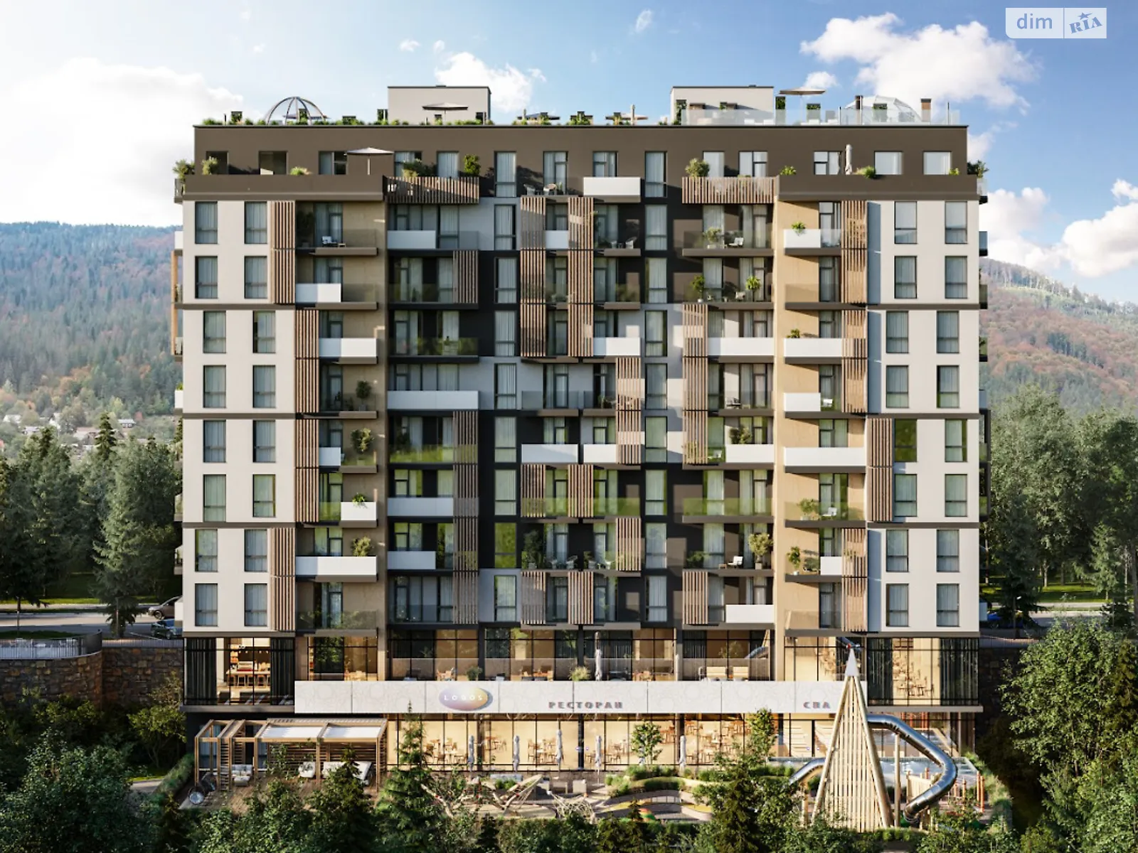 Продается 1-комнатная квартира 31.52 кв. м в Яремче, ул. Свободы, 251 - фото 1