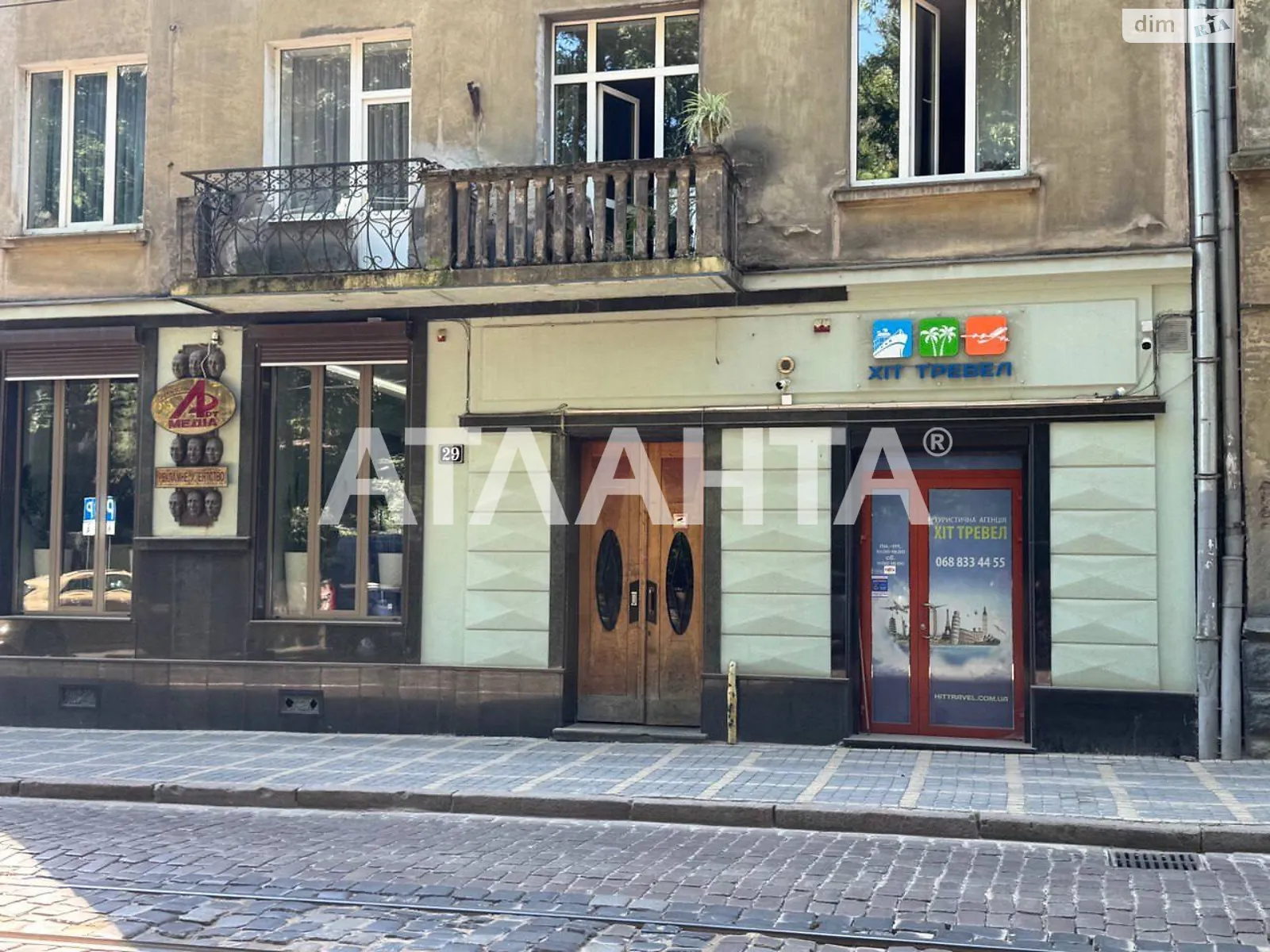 Здається в оренду приміщення вільного призначення 48 кв. м в 3-поверховій будівлі, цена: 500 $ - фото 1