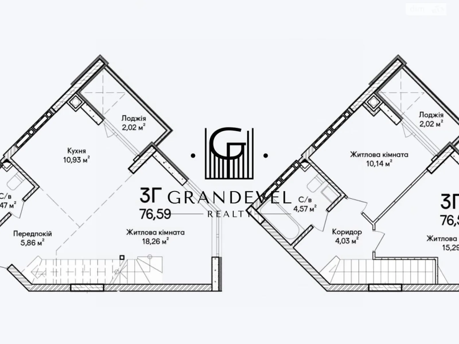 Продается 3-комнатная квартира 80 кв. м в Ирпене, ул. Кобылянской Ольги, 1В/26 - фото 1